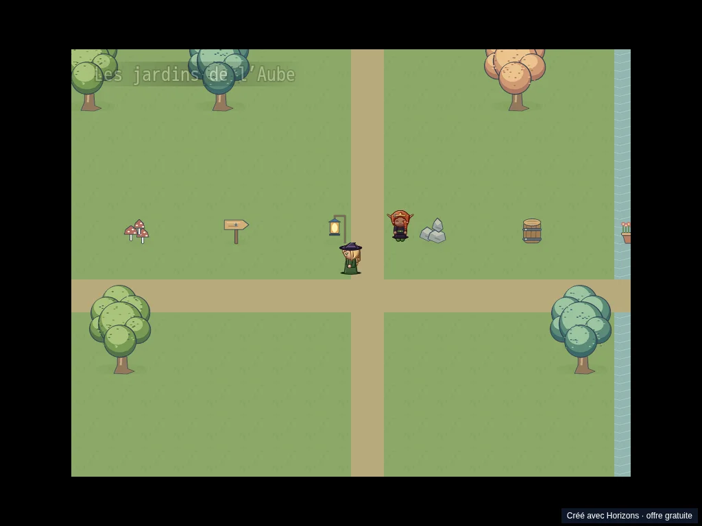 Animation capturée dans le moteur du jeu de démonstration Makerllo
